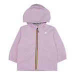 K-Way Giubbino Tinta Unita con Zip E Cappuccio per Bambina K2148NW LILLA K-WAY 