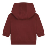 TIMBERLAND felpa chiusa con cappuccio tinta unita con logo Bordeaux per Neonato T60260N BORDEAUX TIMBERLAND 