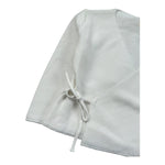 Wedoble Cardigan Tinta Unita per Neonata V2403308A BIANCO WEDOBLE 