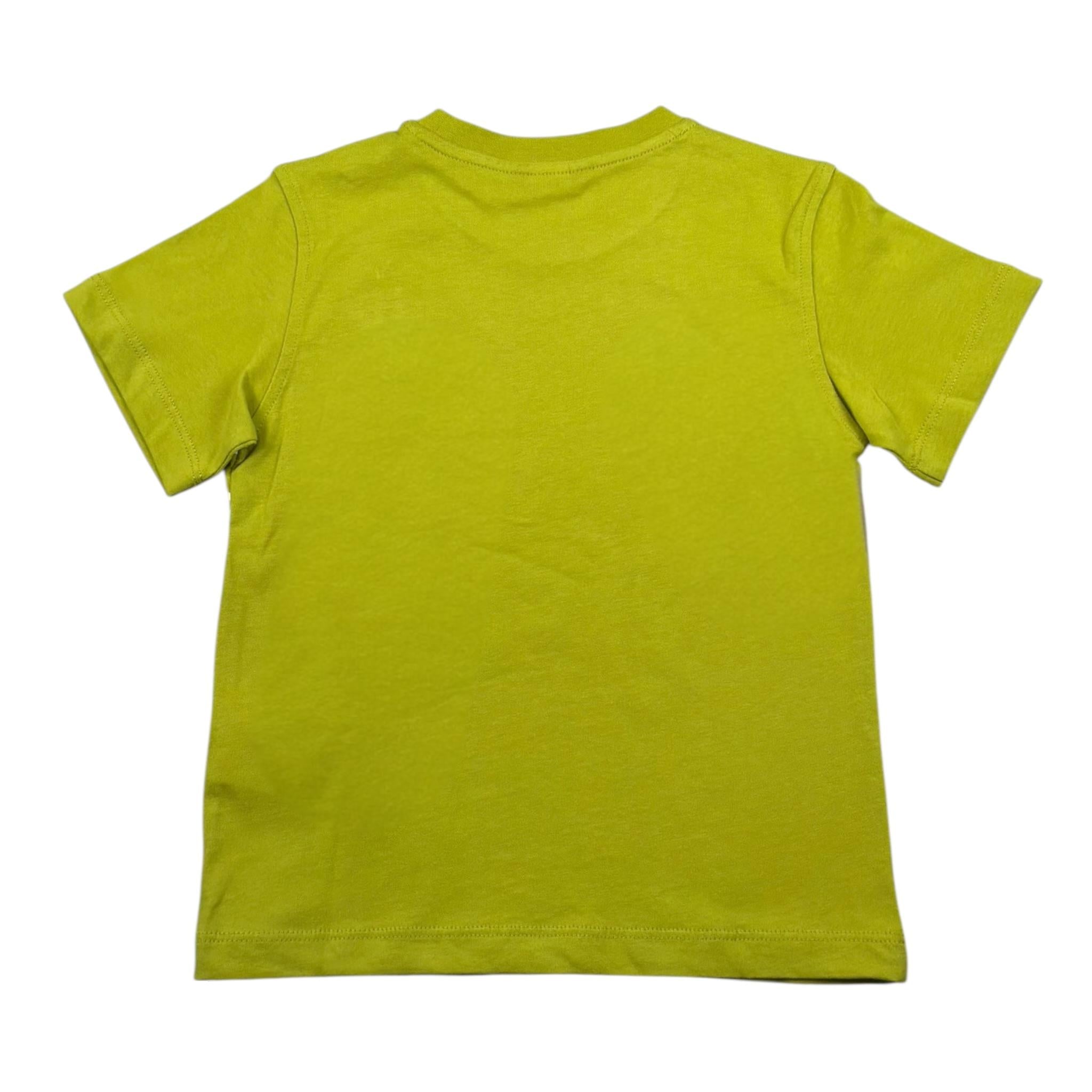 Refrigiwear T-Shirt Girocollo Tinta Unita con Stampa per Bambino 433TRMBS25 VERDE REFRIGIWEAR 
