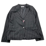VICOLO giacca tinta unita con fantasia a righe Grigio per Bambina 3141J00130X GRIGIO VICOLO 