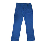 Manuell & Frank Pantalone Tinta Unita con Girovita Regolabile per Bambino MF1492R BLU MANUELL & FRANK 