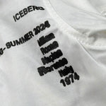 Iceberg Camicia Tinta Unita con Stampa per Neonato CMICE5113B BIANCO ICEBERG 