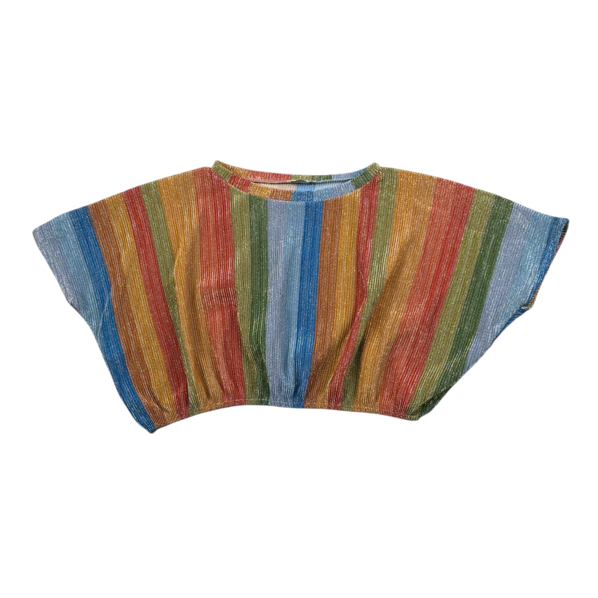 Fun & Fun T-Shirt Multifantasia Multicolor per Bambina FNJTP4745 MULTICOLOR FUN & FUN 