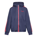 Levi'S Giubbino Tinta Unita con Zip E Cappuccio per Bambino 8EH380 BLU LEVI'S 