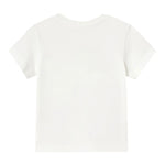 Mayoral T-Shirt Girocollo Tinta Unita con Stampe per Neonato 1057 BIANCO MAYORAL 