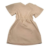 Jijil Abito tinta unita con Cintura Beige per Bambina JJ323AB032 BEIGE JIJIL 