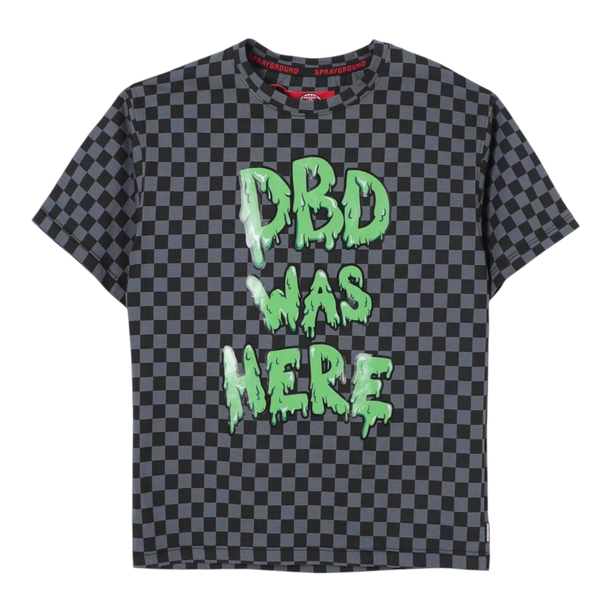 Sprayground T-Shirt Girocollo Tinta Unita con Stampa per Bambino SPY1042 NERO SPRAYGROUND 