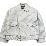 Just Cavalli Chiodo In Ecopelle Tinta Unita per Bambina JGP26121GB PANNA JUST CAVALLI 