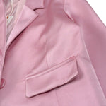 Please Giacca Tinta Unita In Raso per Bambina JB01310G73XX ROSA PLEASE 