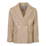 ELEVENTY giacca tinta unita doppio petto Beige per Bambino EV2A64 BEIGE ELEVENTY 