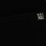 JOHN RICHMOND jeans tinta unita con stampa Nero per Neonata RGA24130JEN NERO JOHN RICHMOND 