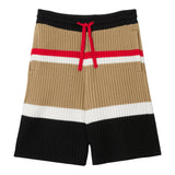BURBERRY bermuda in maglia con elastico in vita Multicolor per Bambino 8065797 MULTICOLOR BURBERRY 
