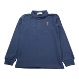 TRUSSARDI polo tinta unita Blu per Bambino TBA25013POO BLU TRUSSARDI 