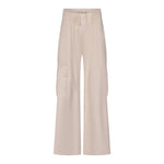 Marc Ellis Pantalone Tinta Unita Modello con Tasconi per Bambina JMJPT01189 BIANCO MARC ELLIS 