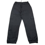 NEVER TOO pantalone tinta unita con elastico in vita Nero per Bambino NT2084R NERO NEVER TOO 