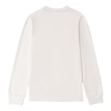 SARABANDA shirt girocollo tinta unita con stampa in contrasto Bianco per Bambino A521 BIANCO SARABANDA 