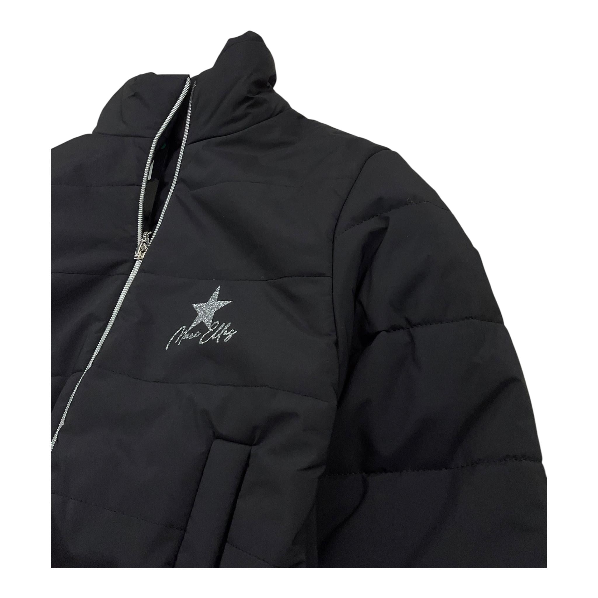MARC ELLIS giubbino tinta unita con logo Nero per Bambina JMJJK16295 NERO MARC ELLIS 