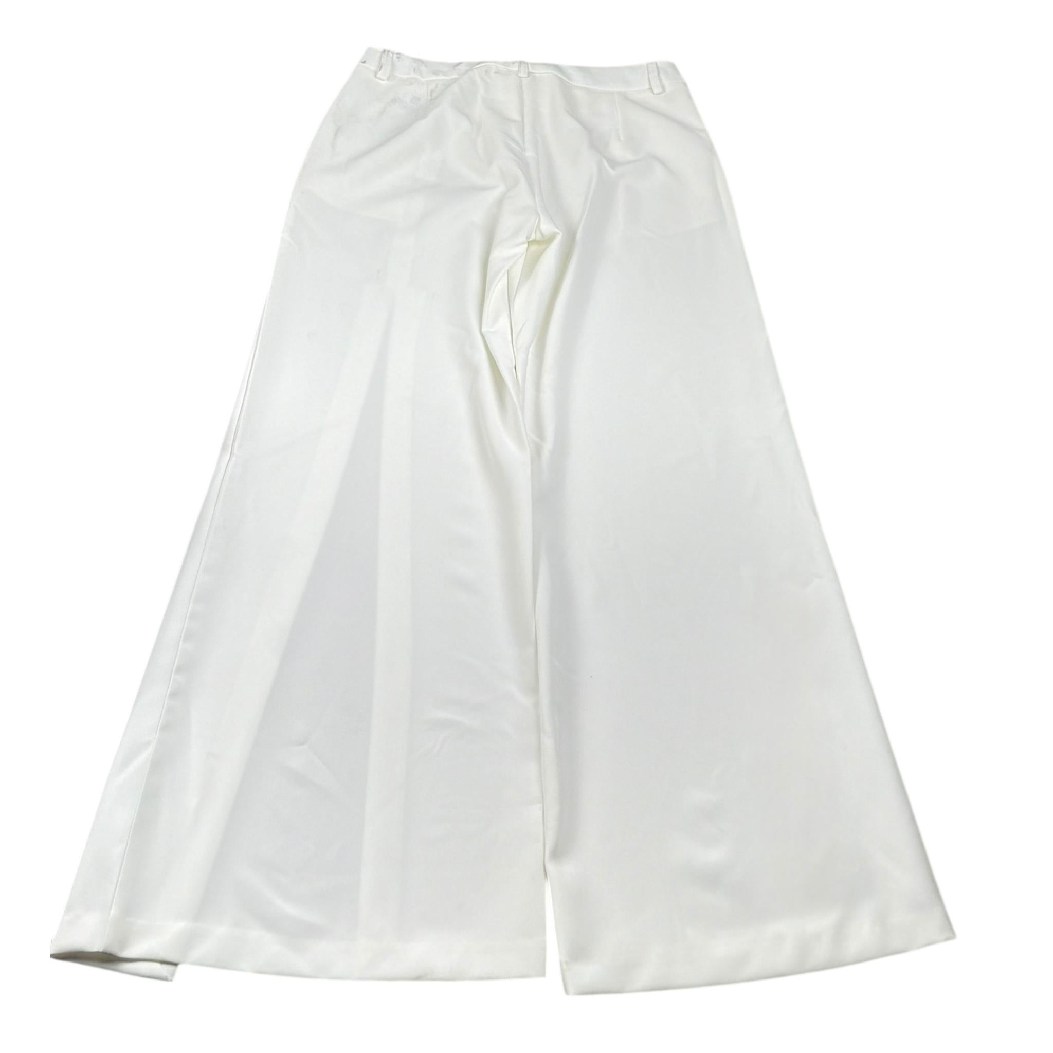 Fun & Fun Pantalone Tinta Unita Modello A Palazzo per Bambina FNCJPT01074XX BIANCO FUN & FUN 