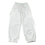 Liu Jo Pantalone Tinta Unita con Elastico In Vita per Bambina GA5027X BIANCO LIU JO 