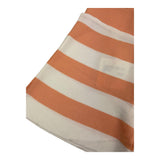 Vicolo Two-Tone Short With Elastic Waist And White Striped Pattern For Girls