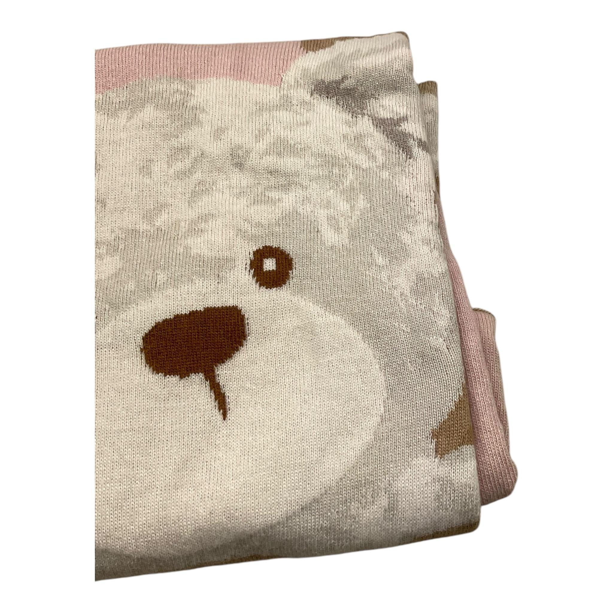 LE BEBE' coperta multicolor con orso Multicolor per Neonata LBG5980 MULTICOLOR LE BEBE' 