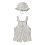 Mayoral Completo 2 Pezzi Salopette-Cappello per Neonato 1601X BIANCO MAYORAL 
