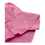 Fun & Fun Abito Tinta Unita con Fantasia A Righe per Bambina FBDR01360 ROSA FUN & FUN 