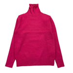 SMILE YES maglia tinta unita collo alto Fuxia per Bambina BA963 FUXIA SMILE YES 