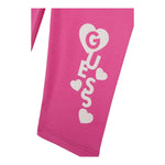 Guess Leggins Tinta Unita con Stampa per Neonata K5GB03J1314N FUXIA GUESS 