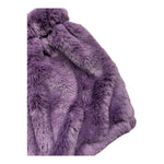 LA STUPENDERIA short tinta unita in pelliccia Viola per Neonata TBCU56 VIOLA LA STUPENDERIA 