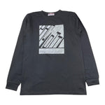 CESARE PACIOTTI shirt girocollo tinta unita con stampa Nero per Bambino TSP5311J NERO CESARE PACIOTTI 