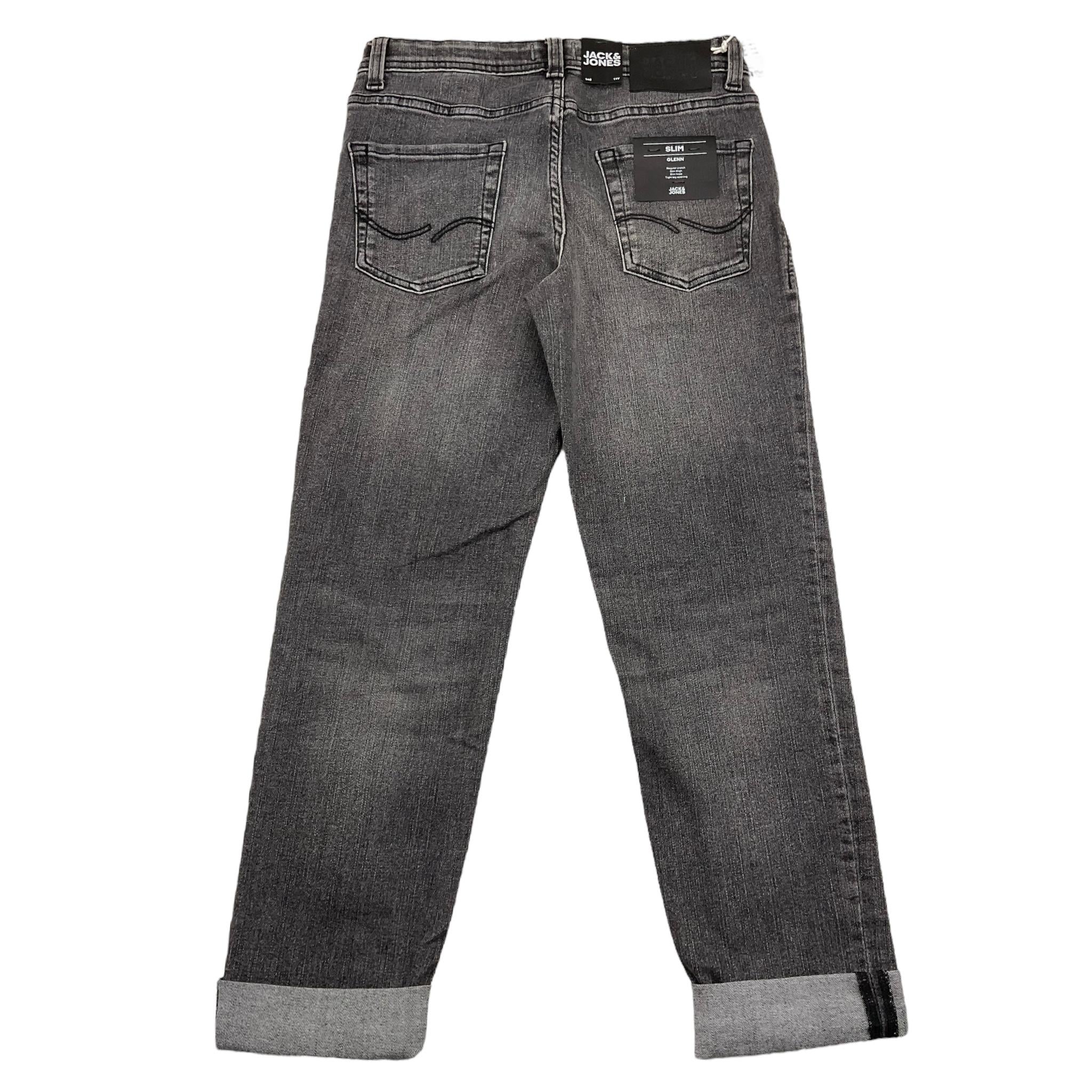 JACK&JONES jeans tinta unita con girovita regolabile Grigio per Bambino 12243686 GRIGIO JACK&JONES 