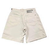 Dsquared2 Bermuda Solid Color With 5 Pockets White For Boys