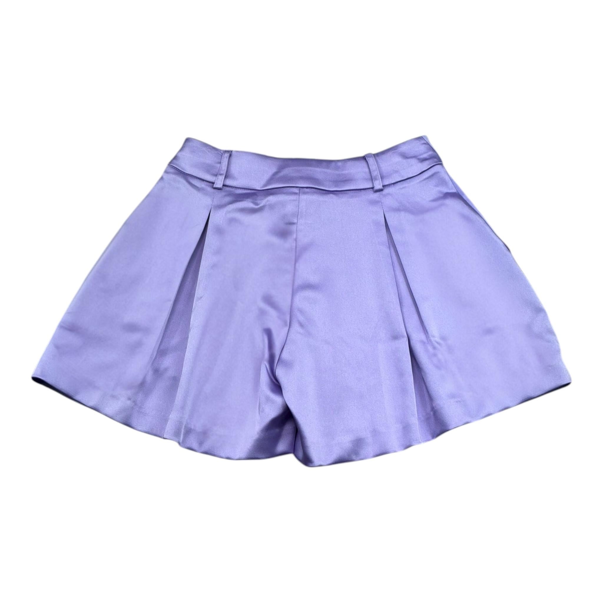 Marc Ellis Short Tinta Unita con Girovita Regolabile per Bambina JMJSO01251 VIOLA MARC ELLIS 