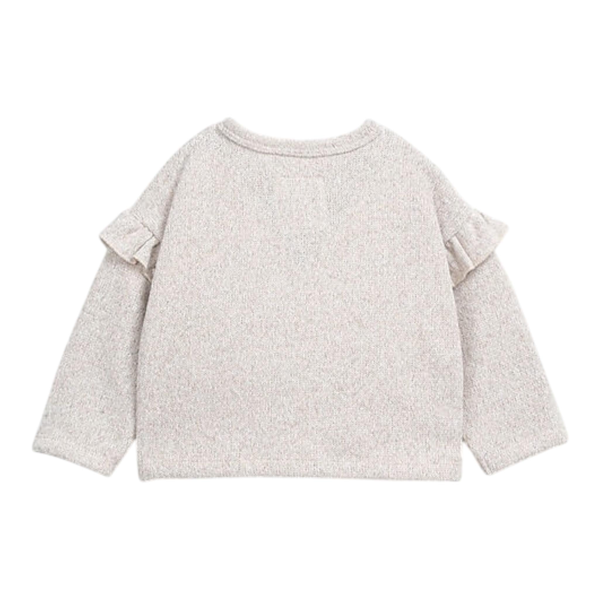 PLAY UP cardigan tinta unita con bottoni in contrasto Beige per Neonata PA022AP10903 BEIGE PLAY UP 