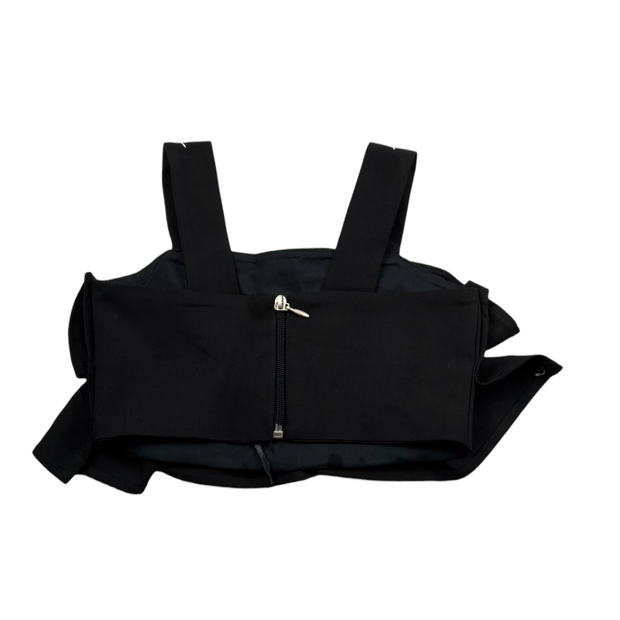 Marc Ellis Top Tinta Unita con Balze per Bambina JMJTP16483 NERO MARC ELLIS 