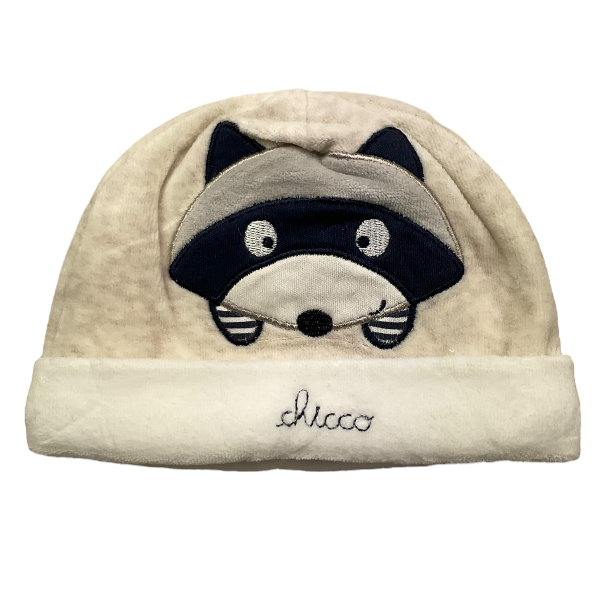 CHICCO cappello tinta unita con stampa Panna per Neonato 00870 PANNA CHICCO 