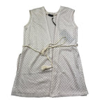 Fun & Fun Cardigan Tinta Unita Giromanica Traforato per Bambina FCJWA01143 BEIGE FUN & FUN 