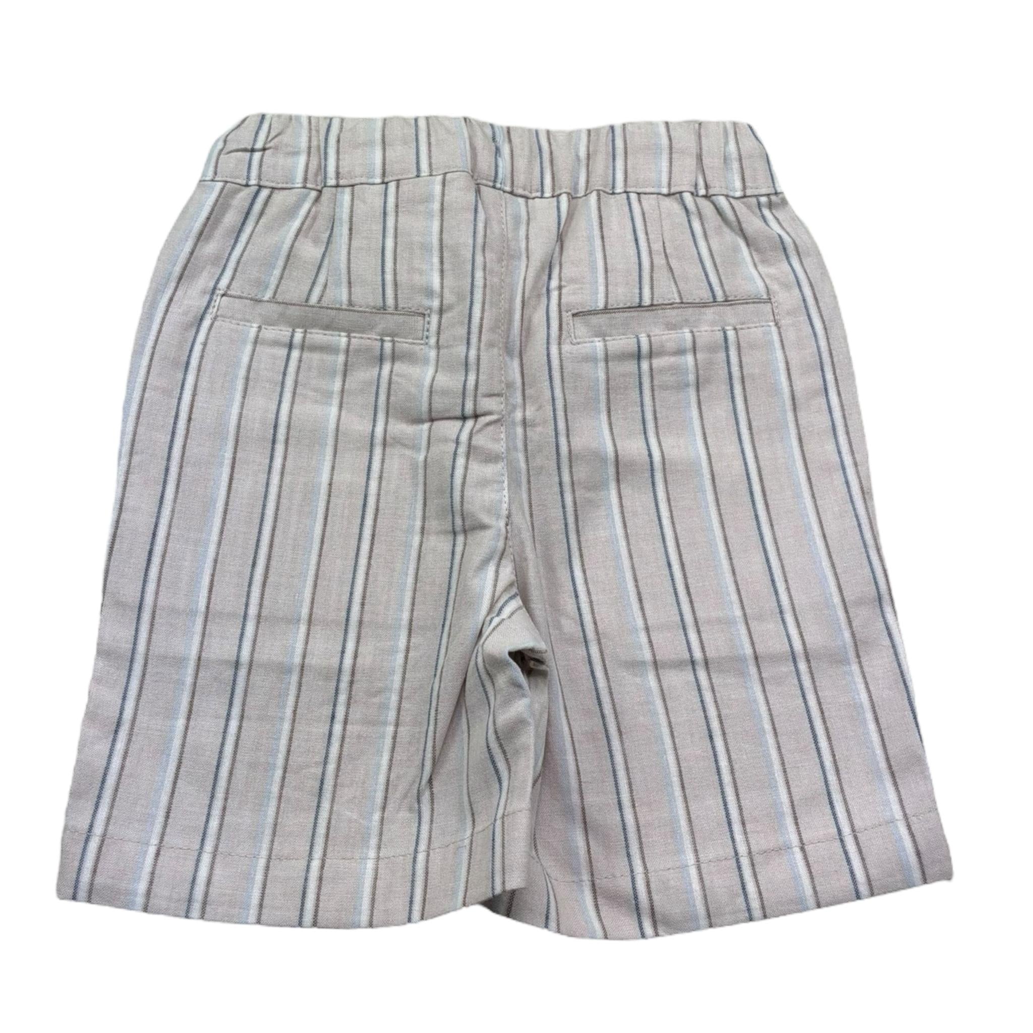 Sarabanda Bermuda Tinta Unita con Elastico In Vita per Neonato 0B151 BEIGE SARABANDA 