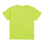 Diesel T-Shirt Girocollo Tinta Unita con Stampa per Neonato K00569 VERDE DIESEL 