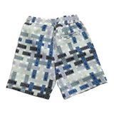 Cesare Paciotti Bermuda Multicolor With Elastic Waist Light Blue For Newborn