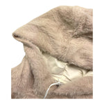 LU LU BY MISS GRANT felpa con cappuccio tinta unita Panna per Bambina LL3293 PANNA LU LU BY MISS GRANT 