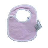 Le Bebe' Bavetta Tinta Unita con Stampa per Neonata LBG6294 ROSA LE BEBE' 