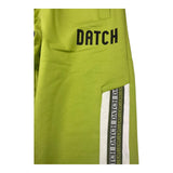 Datch Pants Tracksuit Model Solid Color With Cuffs Green For Boys