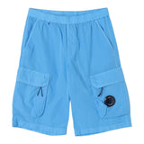 CP Company Bermuda Solid Color with Pockets Light Blue for Boys