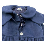 ILFAROBIMBI cappotto tinta unita Blu per Bambina ASTERJ BLU ILFAROBIMBI 