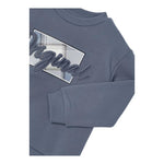 MAYORAL felpa tinta unita girocollo con stampa Azzurro per Bambino 4452 AZZURRO MAYORAL 