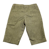 Emanuel Pris Bermuda Solid Color With Green Striped Pattern For Boys