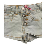Vicolo Short Solid Color With Adjustable Waistline Blue For Baby Girl